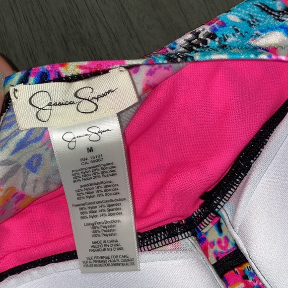 Jessica Simpson Colorful Tankini - Picture 3 of 3